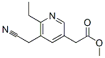 3-Pyridineaceticacid,5-(cyanomethyl)-6-ethyl-,methylester(9CI) CAS#: 533939-33-2