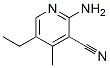 3-Pyridinecarbonitrile,  2-amino-5-ethyl-4-methyl- CAS#: 52833-35-9