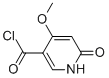 3-Pyridinecarbonyl chloride, 1,6-dihydro-4-methoxy-6-oxo- (9CI) CAS#: 57852-56-9