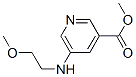 3-Pyridinecarboxylicacid,5-[(2-methoxyethyl)amino]-,methylester(9CI) CAS#: 500865-04-3