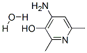 3-Pyridinol, 4-amino-2,6-dimethyl-, monohydrate (9CI) CAS#: 462601-25-8
