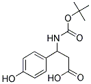 3-[(TERT-BUTOXYCARBONYL)AMINO]-3-(4-HYDROXYPHENYL)PROPANOIC ACID CAS#: 454473-84-8