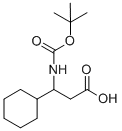 3-TERT-BUTOXYCARBONYLAMINO-3-CYCLOHEXYL-PROPIONIC ACID CAS#: 458529-74-3