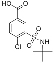 3-[(TERT-BUTYLAMINO)SULFONYL]-4-CHLOROBENZOIC ACID CAS#: 59815-50-8
