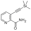 3-TRIMETHYLSILANYLETHYNYL-PYRIDINE-2-CARBOXYLIC ACID AMIDE CAS#: 499193-54-3