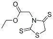 3-Thiazolidineacetic  acid,  2,4-dithioxo-,  ethyl  ester CAS#: 501102-63-2