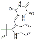 3-[(Z)-[2-(1,1-Dimethyl-2-propenyl)-1H-indol-3-yl]methylene]-6-methylene-2,5-piperazinedione CAS#: 55179-53-8