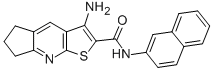 3-amino-N-(2-naphthyl)-6,7-dihydro-5H-cyclopenta[b]thieno[3,2-e]pyridine-2-carboxamide CAS#: 400864-35-9
