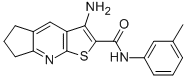 3-amino-N-(3-methylphenyl)-6,7-dihydro-5H-cyclopenta[b]thieno[3,2-e]pyridine-2-carboxamide CAS#: 441718-27-0