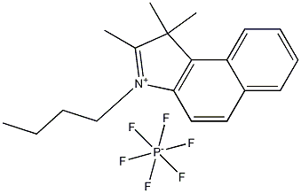 3-butyl-1,1,2-trimethyl-1H-benzo[e]indolium hexafluorophosphate(V) CAS#: 545387-09-5