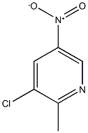 3-chloro-2-methyl-5-nitro-pyridine CAS#: 51984-62-4