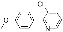 3-chloro-2-(para-anisyl)pyridine CAS#: 483324-02-3