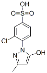 3-chloro-4-(5-hydroxy-3-methyl-1H-pyrazol-1-yl)benzenesulfonic acid CAS#: 6534-33-4