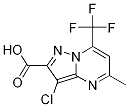 3-chloro-5-methyl-7-(trifluoromethyl)pyrazolo[1,5-a]pyrimidine-2-carboxylic acid(SALTDATA: FREE) CAS#: 524036-11-1