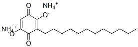 3-dodecyl-2,5-dihydroxy-1,4-benzoquinone, diammonium salt CAS#: 5972-79-2