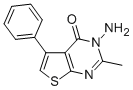 3-d)pyrimidin-4(3h)-one,3-amino-2-methyl-5-phenyl-thieno( CAS#: 43088-51-3