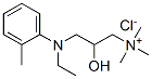 [3-[ethyl(o-tolyl)amino]-2-hydroxypropyl]trimethylammonium chloride CAS#: 56280-59-2