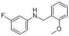 3-fluoro-N-[(2-methoxyphenyl)methyl]aniline CAS#: 416864-40-9