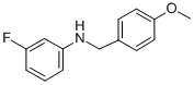 3-fluoro-N-[(4-methoxyphenyl)methyl]aniline CAS#: 416866-61-0