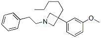3-(m-Methoxyphenyl)-3-pentyl-1-phenethylazetidine CAS#: 47420-35-9