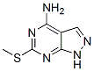 3-methylsulfanyl-2,4,8,9-tetrazabicyclo[4.3.0]nona-1,3,5,7-tetraen-5-a mine CAS#: 5444-29-1
