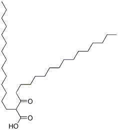 3-oxo-2-tetradecyloctadecanoic acid CAS#: 51048-16-9
