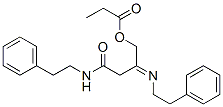 [3-(phenethylcarbamoyl)-2-phenethylimino-propyl] propanoate CAS#: 5467-97-0