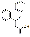 3-phenyl-3-phenylsulfanyl-propanoic acid CAS#: 5425-50-3