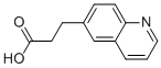3-(quinolin-6-yl)propanoic acid CAS#: 476660-20-5