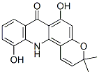 3,12-Dihydro-6,11-dihydroxy-3,3-dimethyl-7H-pyrano[2,3-c]acridin-7-one CAS#: 57959-88-3