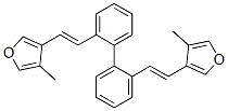 3,3'-[(1,1'-Biphenyl-2,2'-diyl)di(ethene-1,2-diyl)]bis(4-methylfuran) CAS#: 55282-18-3