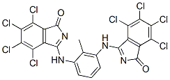 3,3'-[(2-methyl-1,3-phenylene)diimino]bis[4,5,6,7-tetrachloro-1H-isoindol-1-one] CAS#: 5045-40-9