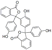 3,3'-(4-Hydroxy-1,3-phenylene)bis[3-(4-hydroxyphenyl)isobenzofuran-1(3H)-one] CAS#: 55517-70-9