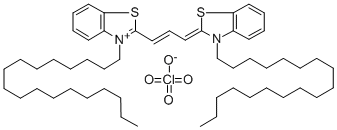 3,3'-DIOCTADECYLTHIACARBOCYANINE PERCHLORATE CAS#: 53533-50-9
