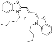 3,3'-DIPENTYLTHIACARBOCYANINE IODIDE CAS#: 53213-86-8