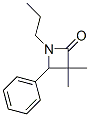 3,3-Dimethyl-4-phenyl-1-propylazetidin-2-one CAS#: 54833-09-9
