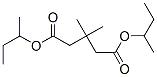3,3-Dimethylpentanedioic acid bis(1-methylpropyl) ester CAS#: 57983-32-1