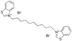 3,3'-(decane-1,10-diyl)bis(benzothiazolium) dibromide CAS#: 58474-16-1