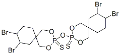 3,3'-oxybis[8,9-dibromo-2,4-dioxa-3-phosphaspiro[5.5]undecane] 3,3'-disulphide CAS#: 58948-23-5