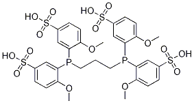 3,3',3'',3'''-(1,3-Propanediyldiphosphinidyne)tetrakis[4-methoxybenzenesulfonic acid] CAS#: 406939-32-0