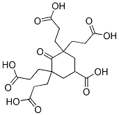 3,3,5,5-tetrakis(2-carboxyethyl)-4-oxo-cyclohexane-1-carboxylic acid CAS#: 5408-01-5