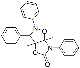 3,3a,6,6a-Tetrahydro-3a,6a-dimethyl-2,3,6-triphenyloxazolo[5,4-d]isoxazol-5(2H)-one CAS#: 55780-96-6