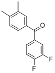 3,4-DIFLUORO-3',4'-DIMETHYLBENZOPHENONE CAS#: 518993-32-3