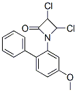 3,4-Dichloro-1-[4-methoxy(1,1'-biphenyl)-2-yl]azetidin-2-one CAS#: 56772-32-8