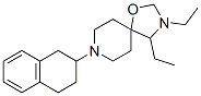 3',4'-Diethyl-1-(1,2,3,4-tetrahydronaphthalen-2-yl)spiro[piperidine-4,5'-oxazolidine] CAS#: 52109-31-6