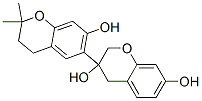 3',4'-Dihydro-2',2'-dimethyl(3,6'-bi-2H-1-benzopyran)-3,7,7'(4H)-triol CAS#: 56771-79-0