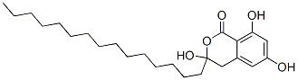 3,4-Dihydro-3,6,8-trihydroxy-3-pentadecyl-1H-2-benzopyran-1-one CAS#: 54835-69-7