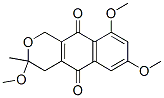 3,4-Dihydro-3,7,9-trimethoxy-3-methyl-1H-naphtho[2,3-c]pyran-5,10-dione CAS#: 52736-52-4