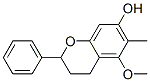 3,4-Dihydro-5-methoxy-6-methyl-2-phenyl-2H-1-benzopyran-7-ol CAS#: 55670-26-3