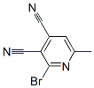 3,4-Pyridinedicarbonitrile,  2-bromo-6-methyl- CAS#: 400752-08-1